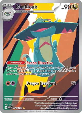 Drakloak #248 · Ascended Heroes Pokémon card