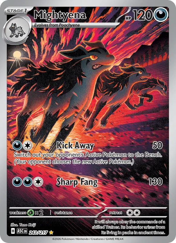 Mightyena full card art