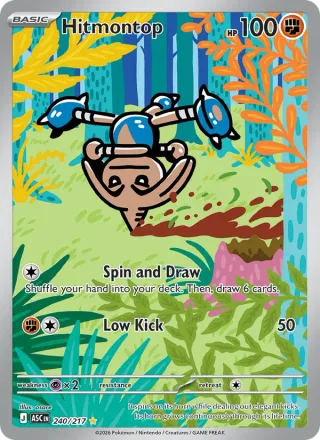 Hitmontop #240 · Ascended Heroes Pokémon card