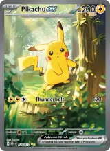 Pikachu ex · Ascended Heroes Pokémon card