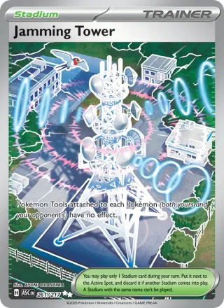 Jamming Tower #261 · Ascended Heroes Pokémon card