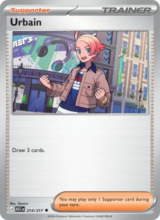 Urbain #214 · Ascended Heroes Pokémon card