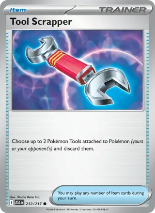Tool Scrapper #212 · Ascended Heroes Pokémon card