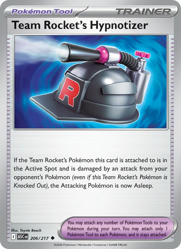 Team Rocket's Hypnotizer full card art
