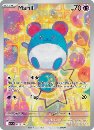 Marill #232 · Ascended Heroes Pokémon card