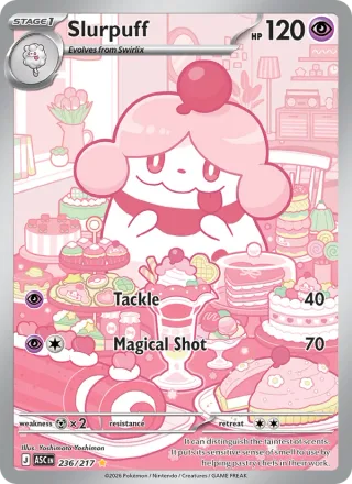 Slurpuff #236 · Ascended Heroes Pokémon card