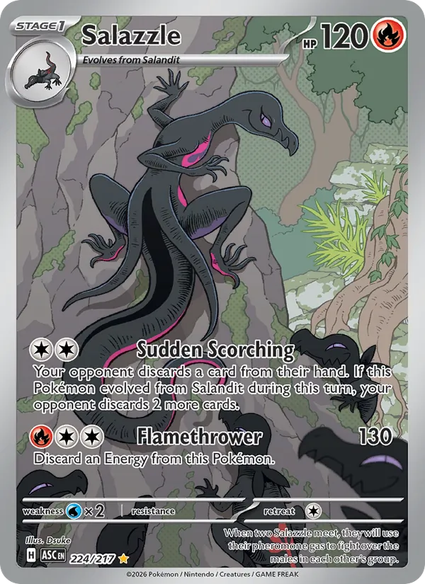 Salazzle full card art