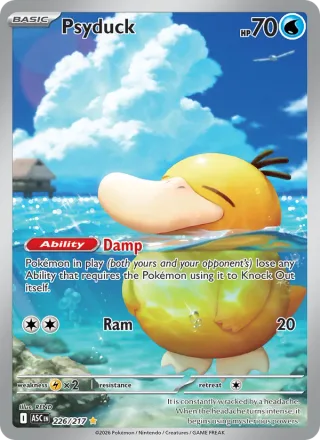 Psyduck #226 · Ascended Heroes Pokémon card