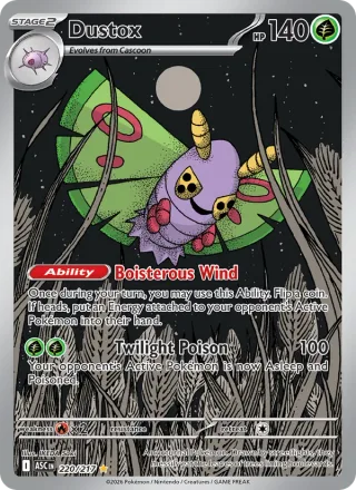 Dustox #220 · Ascended Heroes Pokémon card