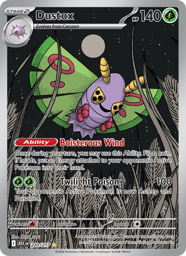 Dustox full card art