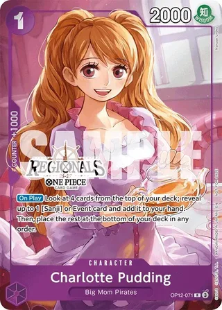 Charlotte Pudding (Regional Participation Pack 2026 Vol.1) #OP12-071-regional-participation-pack-2026-vol-1 · One Piece Promotion Cards One Piece card
