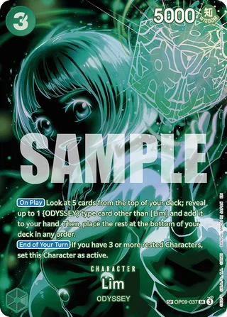 Lim (SP) #OP09-037-sp · Legacy of the Master One Piece card