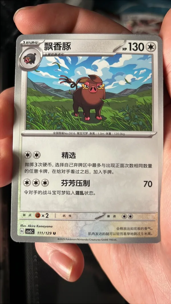 Oinkologne (飘香豚) full card art