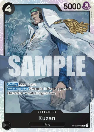 Kuzan (Championship 2023) #OP02-096-championship-2023 · One Piece Promotion Cards One Piece card