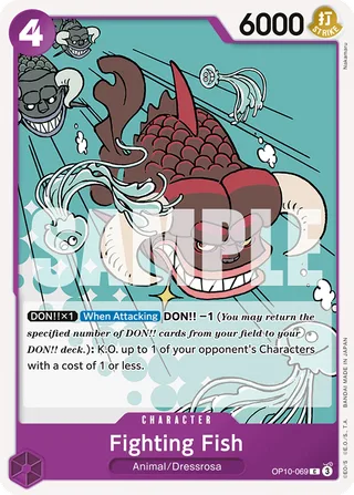 Fighting Fish #OP10-069 · Royal Blood One Piece card