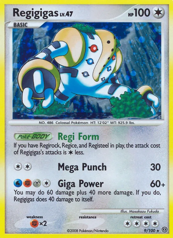 Regigigas full card art