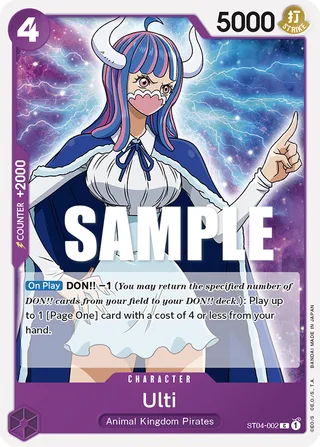 Ulti #ST04-002 · Revision Pack Cards One Piece card