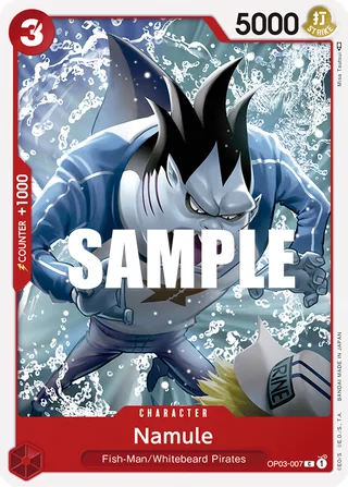 Namule #OP03-007 · ST-15: Starter Deck 15 RED Edward.Newgate One Piece card