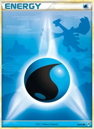 Water Energy #90 · Call of Legends Pokémon card