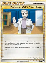 Professor Oak's New Theory · Call of Legends Pokémon card