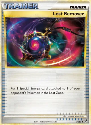 Lost Remover #80 · Call of Legends Pokémon card