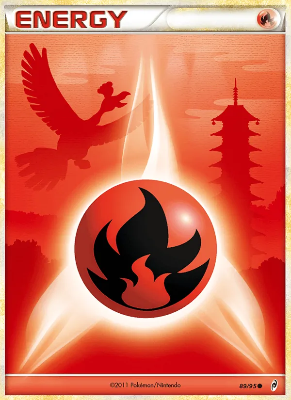 Fire Energy full card art