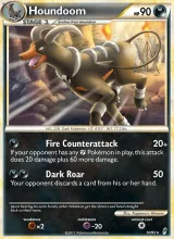 Houndoom · Call of Legends Pokémon card