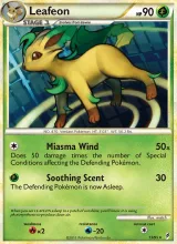 Leafeon · Call of Legends Pokémon card