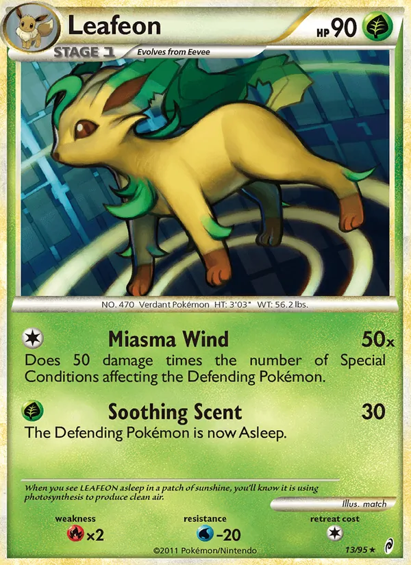 Leafeon full card art