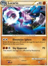 Lucario · Call of Legends Pokémon card
