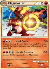 Magmortar · Call of Legends Pokémon card