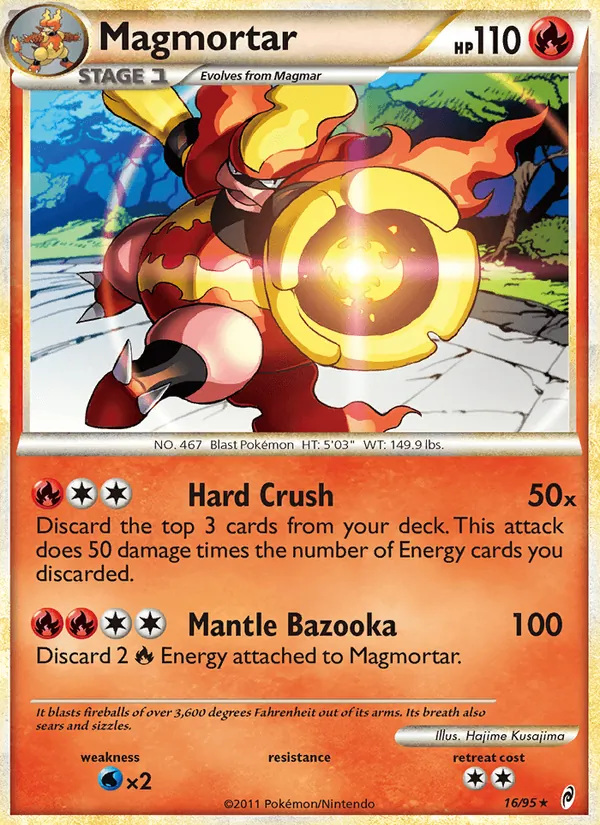 Magmortar full card art