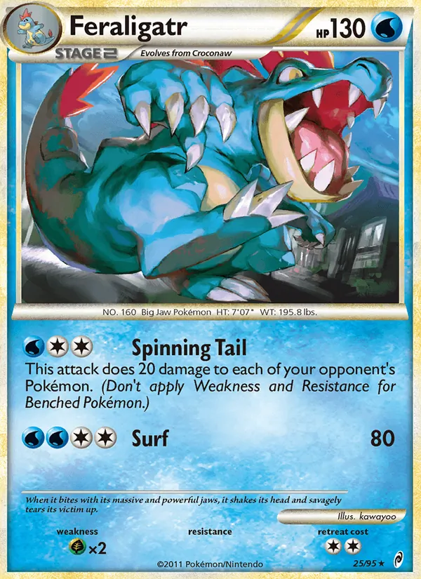 Feraligatr full card art