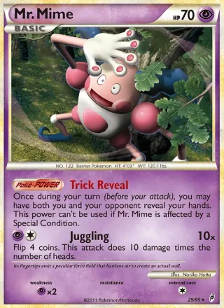 Mr. Mime #29 · Call of Legends Pokémon card