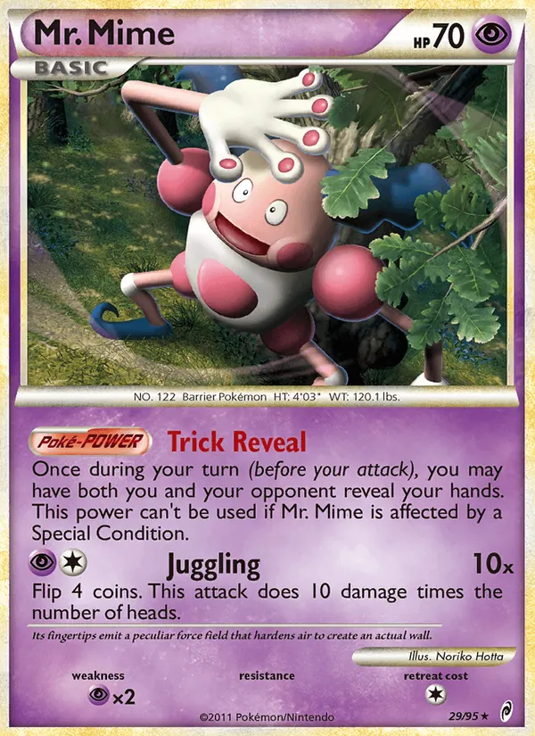 Mr. Mime full card art