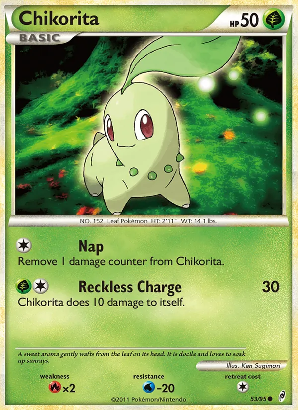 Chikorita full card art