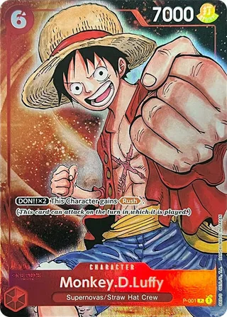 Monkey.D.Luffy (Premium Card Collection -BANDAI CARD GAMES Fest. 23-24 Edition-) #P-001-premium-card-collection-bandai-card-games-fest-23-24-edition · One Piece Promotion Cards One Piece card