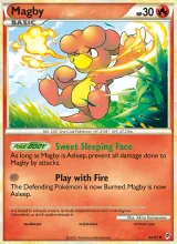 Magby · Call of Legends Pokémon card