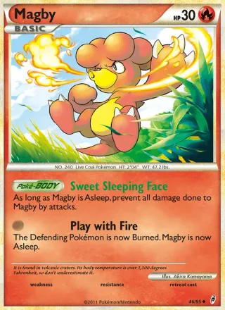 Magby #46 · Call of Legends Pokémon card