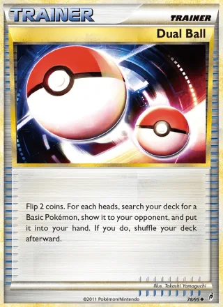 Dual Ball #78 · Call of Legends Pokémon card