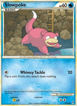 Slowpoke #70 · Call of Legends Pokémon card