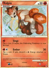 Vulpix · Call of Legends Pokémon card