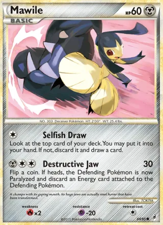 Mawile #64 · Call of Legends Pokémon card