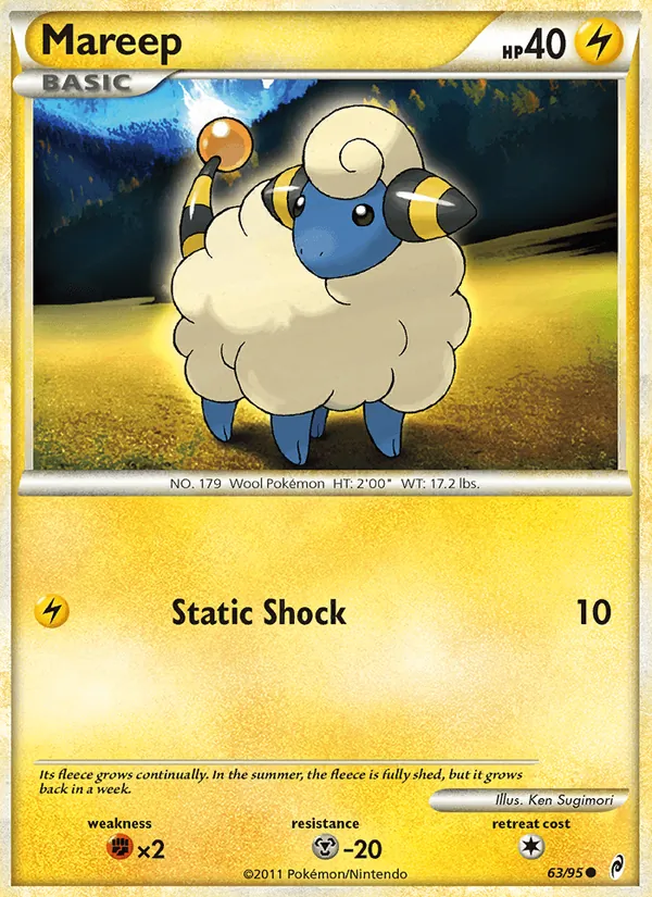 Mareep full card art