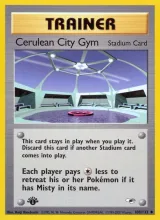 Cerulean City Gym · Gym Heroes Pokémon card