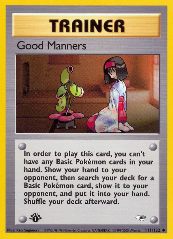 Good Manners full card art