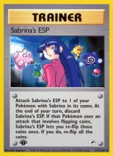 Sabrina's ESP · Gym Heroes Pokémon card
