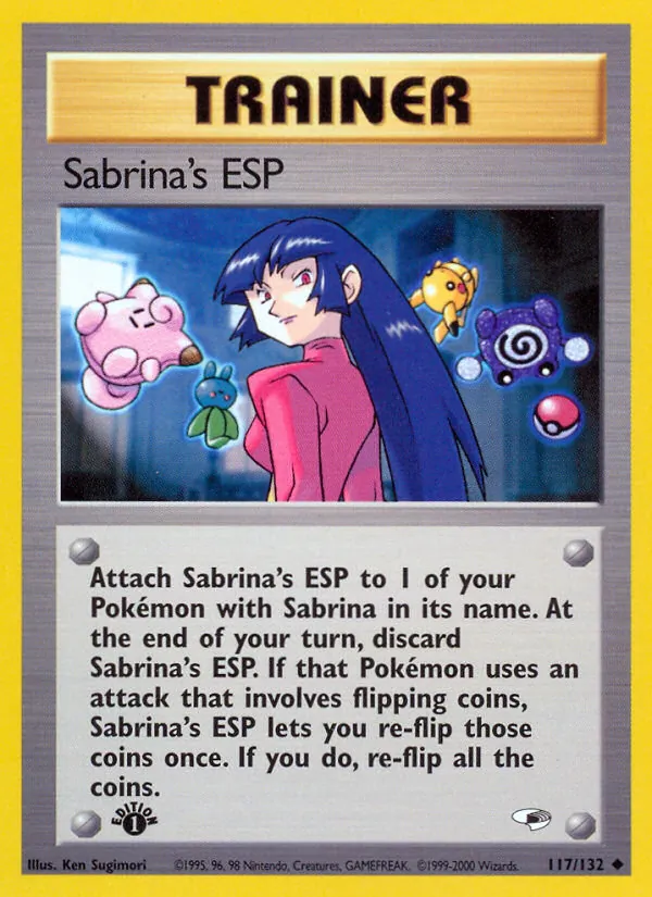 Sabrina's ESP full card art
