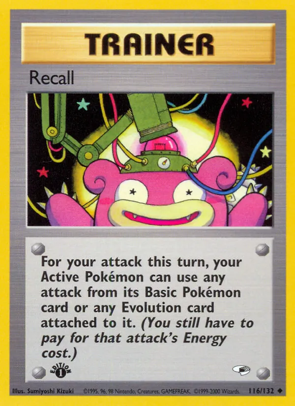 Recall full card art
