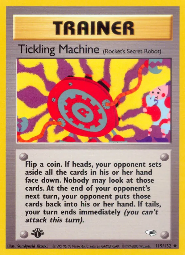 Tickling Machine full card art